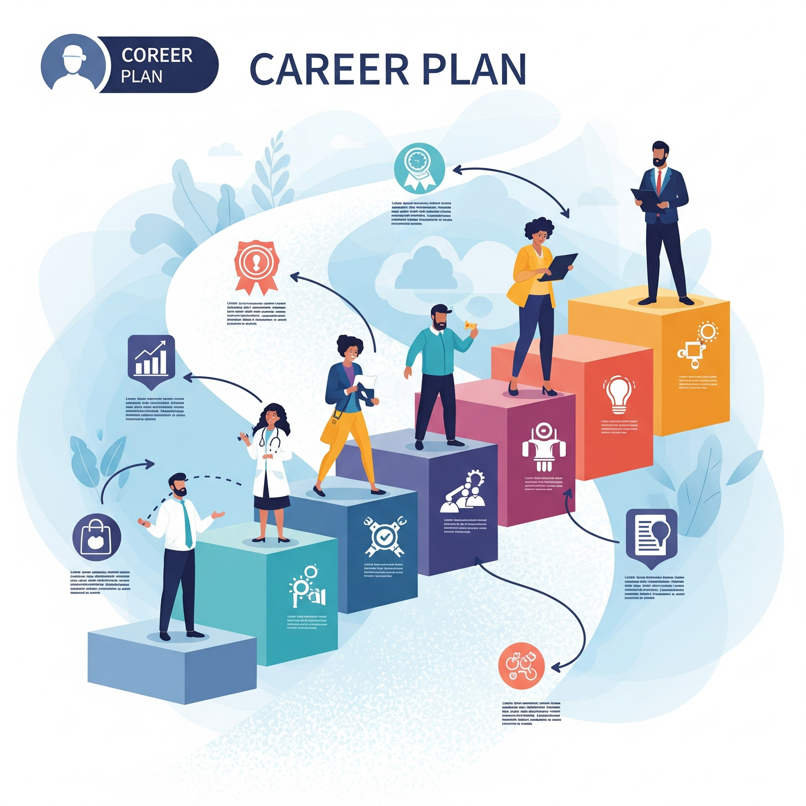 Un plan de carrera estructura el camino profesional de un colaborador dentro de la empresa.